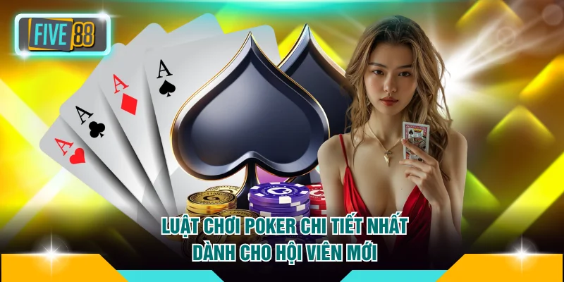 Luật Chơi Poker Chi Tiết Nhất Dành Cho Hội Viên Mới 4 Luật chơi Poker FIVE88